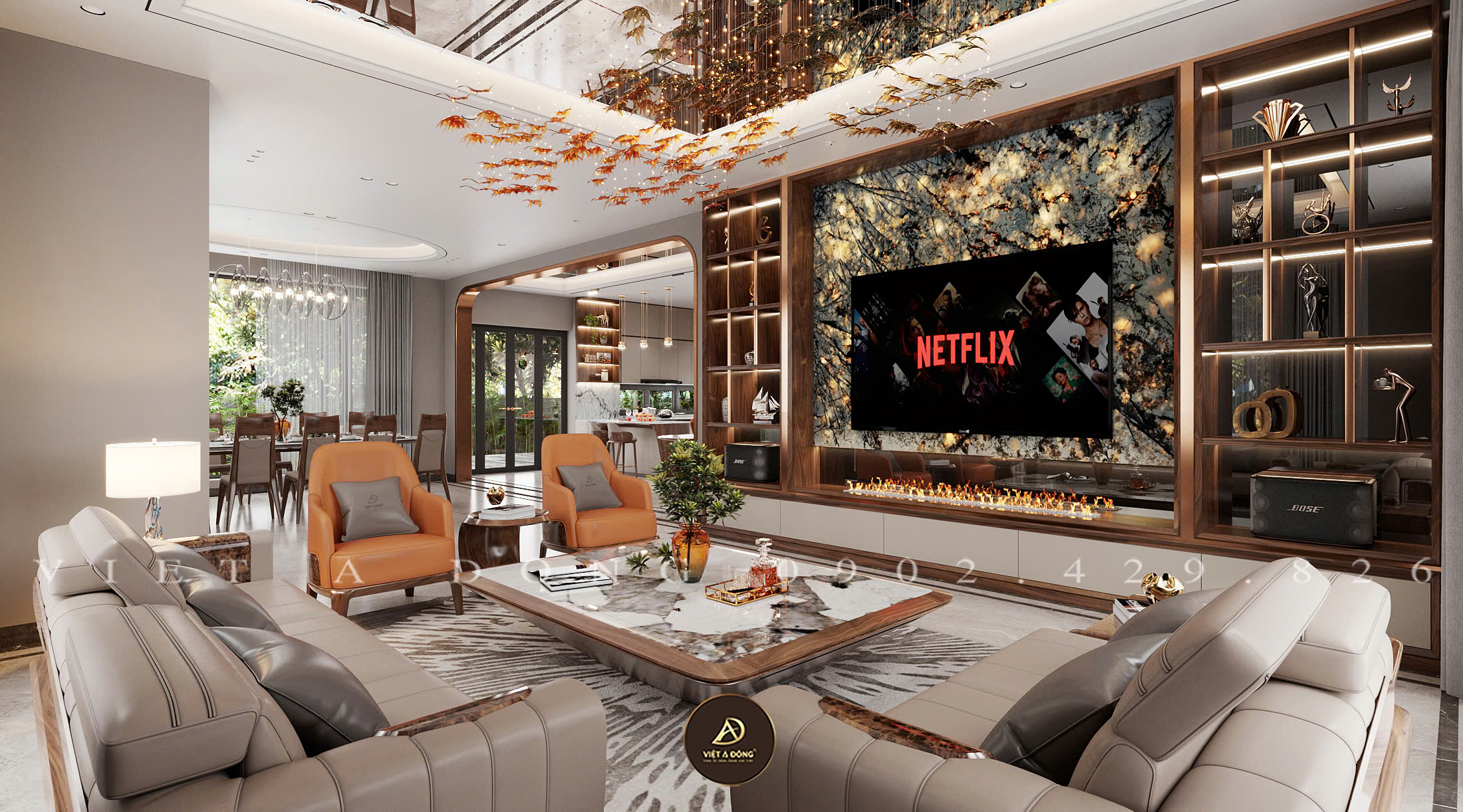 Ưu điểm sofa gỗ óc chó Việt Á Đông